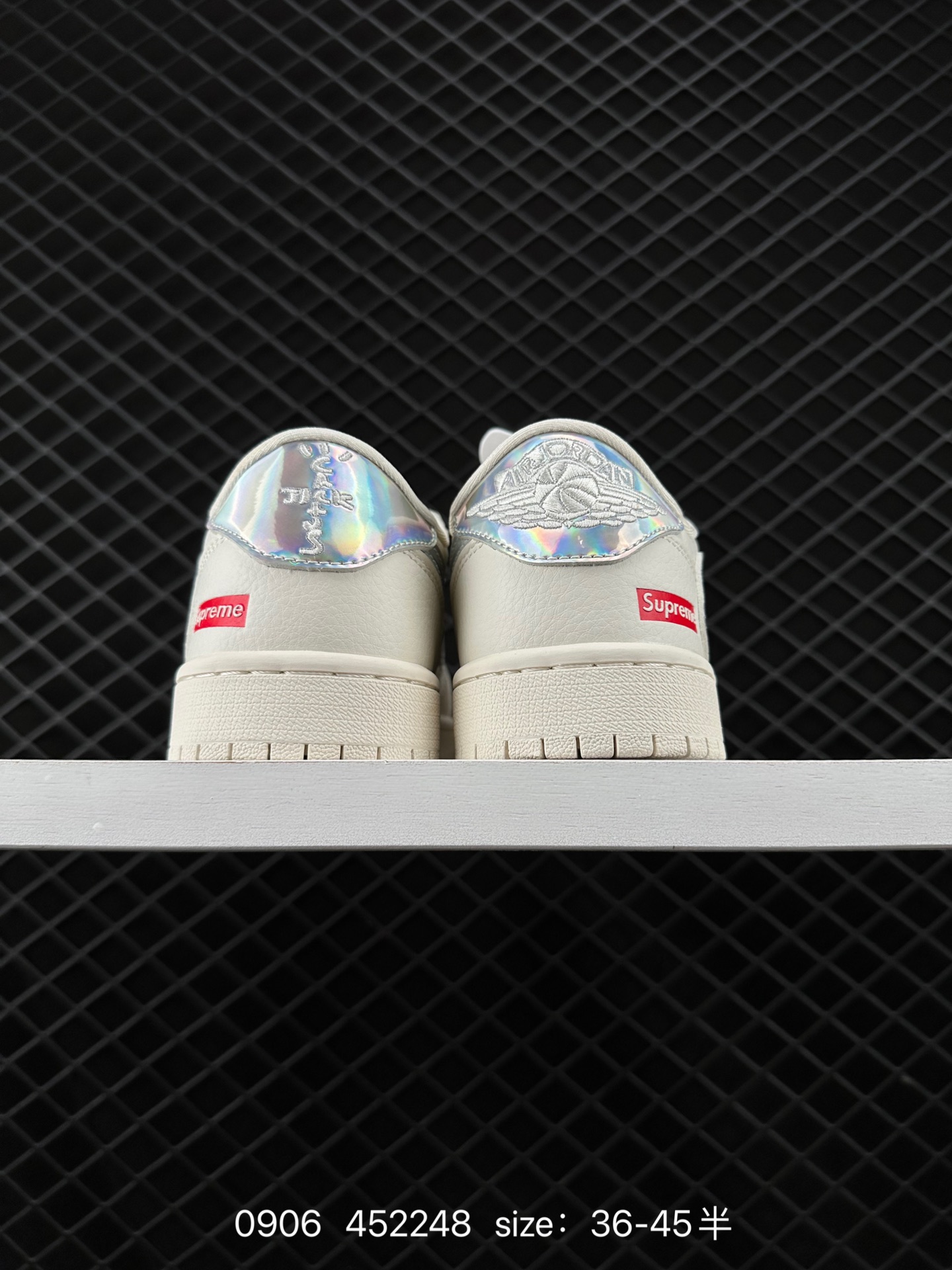 fragment design x Travis Scott x Nike Air Jordan 1 Low OG SP”Black/Green Toe“